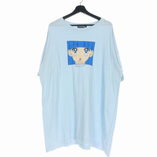 キャンディーストリッパー(Candy Stripper)のキャンディストリッパー 行かないで Tシャツ カットソー 半袖 2 ブルー 青(Tシャツ/カットソー(半袖/袖なし))