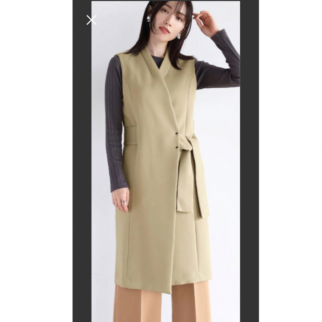 ほぼ新品未使用 スコットクラブ Aga ロングジレ ロングベスト | フリマアプリ ラクマ