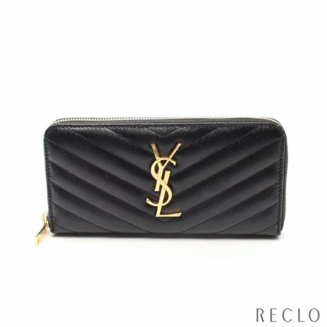 Saint Laurent - モノグラム サンローラン ラウンドファスナー長財布
