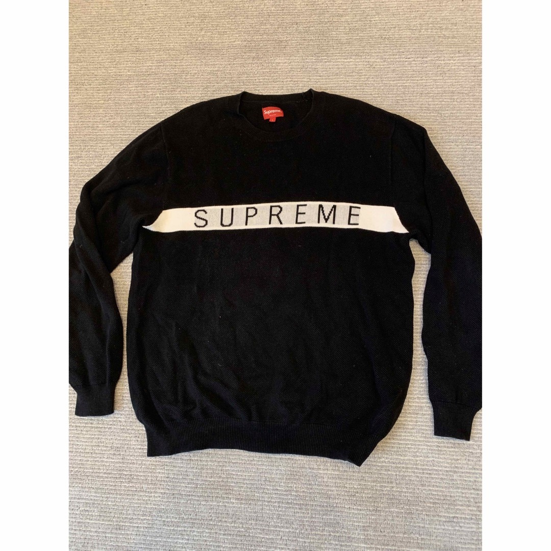 supreme シュプリーム　ニット　L