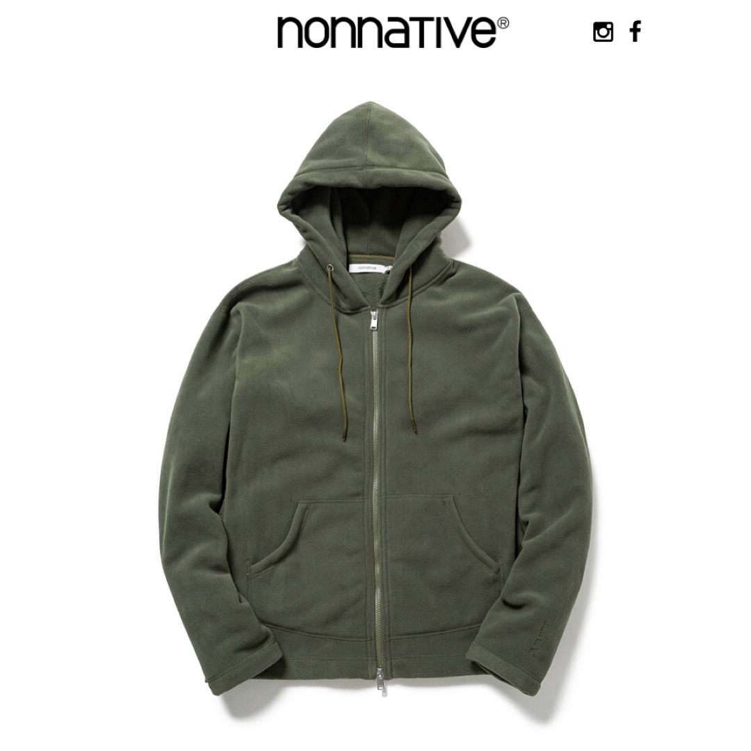 nonnative DWELLER FULLZIP HOODY POLARTEC