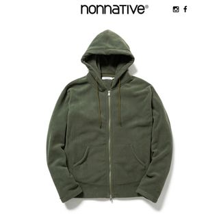 nonnative DWELLER FULL ZIP HOODY SWEAT 緑