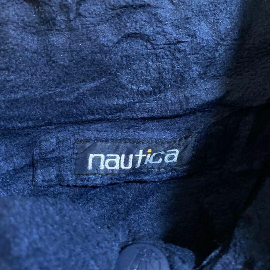 お得在庫あ NAUTICA ナイロンジャケット フリース USA古着 ブルゾン