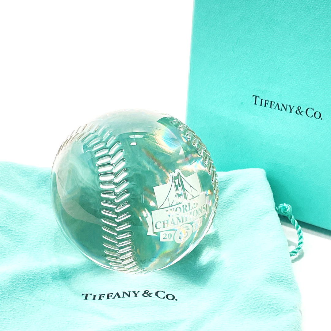 Tiffany & Co. - ティファニー オブジェ ペーパーウェイト 野球ボール