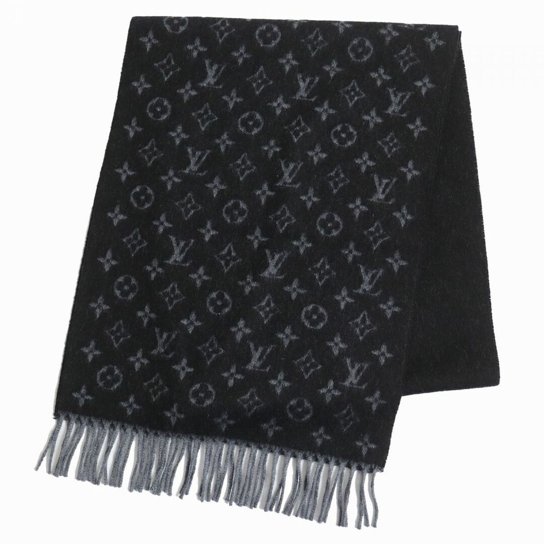 ルイヴィトン 正規品 LOUISVUITTON 美品 カシミヤ マフラー-