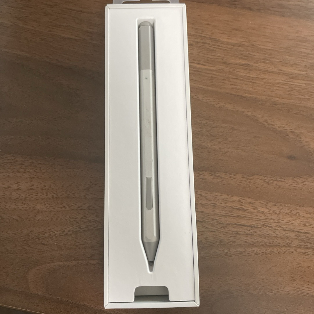 Microsoft(マイクロソフト)の純正 Microsoft Surface Pen プラチナ サーフェス　ペン スマホ/家電/カメラのPC/タブレット(その他)の商品写真