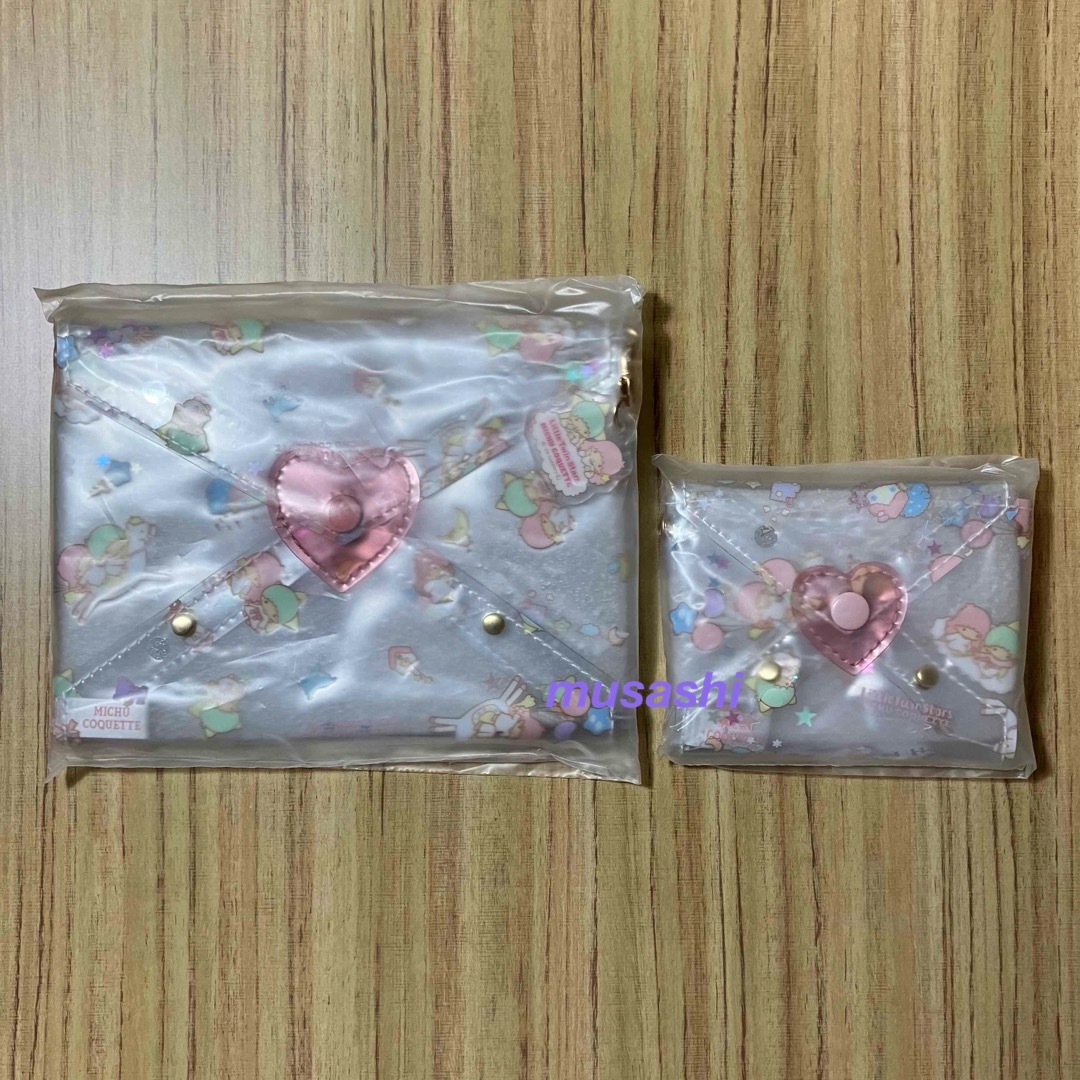 MICHU COQUETTE PVCラブレターポーチ セット キティ キキララ-
