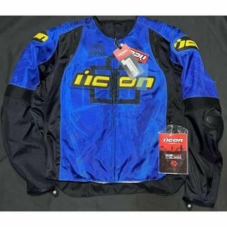 秋冬 正規品 ICON アイコン 防寒保温 ナイロン ジャケット プロテクター | フリマアプリ ラクマ 秋冬 新品 ICON アイコン 防寒保温 ライディング ジャケット XL