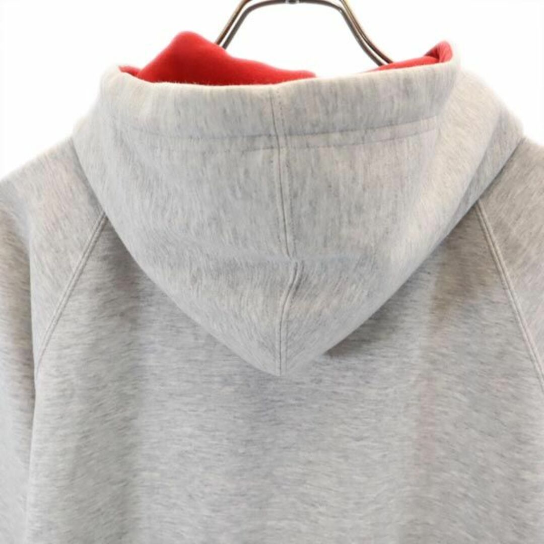 エクストララージ スウェット ジップパーカー S グレー XLARGE 長袖 ロゴ メンズ 【中古】 【231002】