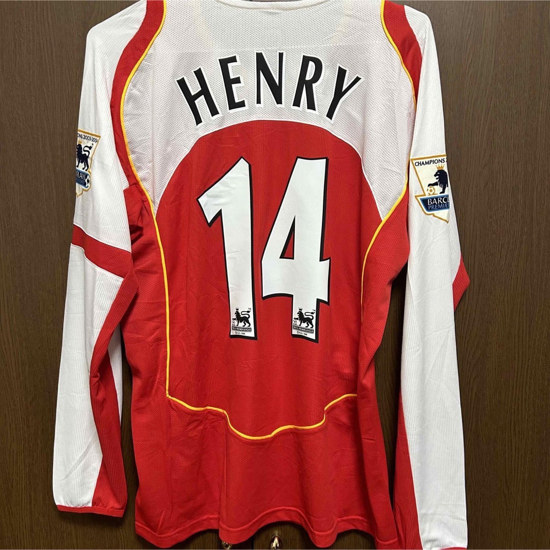 アーセナル05-06 Arsenal 14番アンリHENRYユニフォームMサイズ