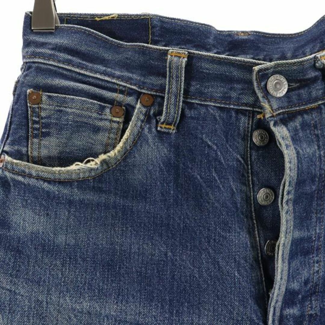 90s levis501 BIG E バレンシア製 w30カラーブルー