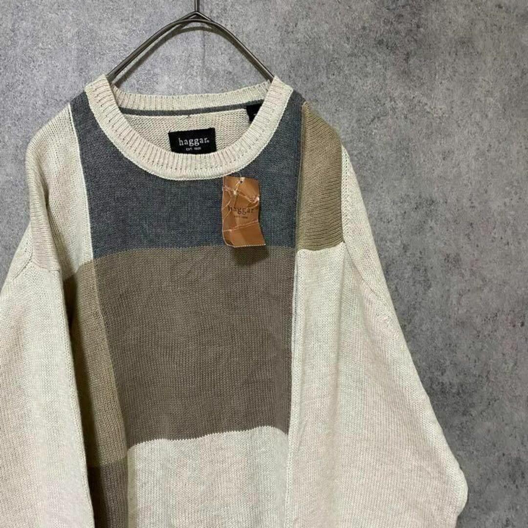 90s vintage デッドストック 柄ニット メンズ M 古着 個性派 Y3 | フリマアプリ ラクマ 90s vintage デッドストック 柄ニット メンズ M 個性派 Y3