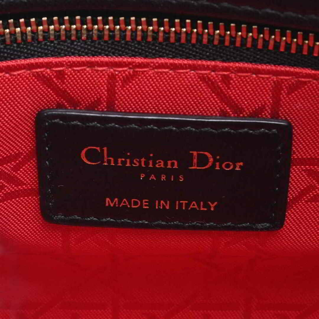 Christian Dior クリスチャンディオール MY ABC DIOR マイレディディオール カナージュ レザー 2WAY ハンドバッグ M0538OCAL ブラック by 6