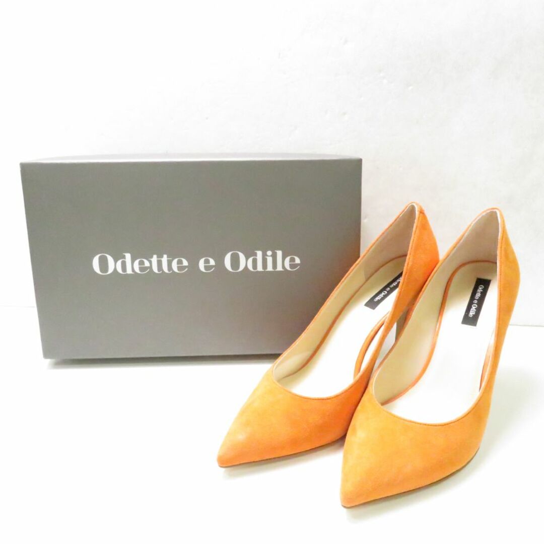 美品 Odette e Odile オデット エ オディール ポインテッドトゥパンプス 1点 24.5 レディース AY4383C  レディースの靴/シューズ(ハイヒール/パンプス)の商品写真