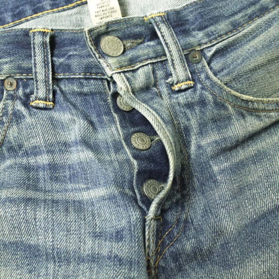 RRL - RRL ダブルアールエル アメリカ製 SLIM FIT REPAIRED BARNETT