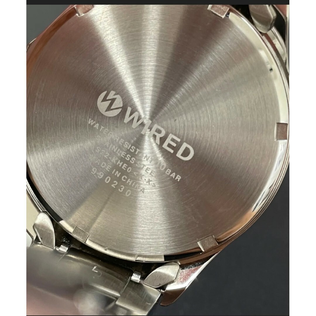 WIRED(ワイアード)のWIRED　【セイコー】ソーラー腕時計 メンズの時計(腕時計(アナログ))の商品写真