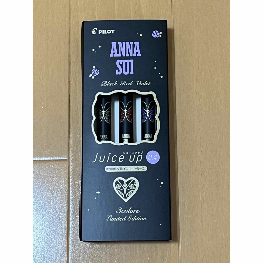 ANNA SUI(アナスイ)のJuice up 0.4 超極細/3色セットANNA SUI限定バージョン インテリア/住まい/日用品の文房具(ペン/マーカー)の商品写真