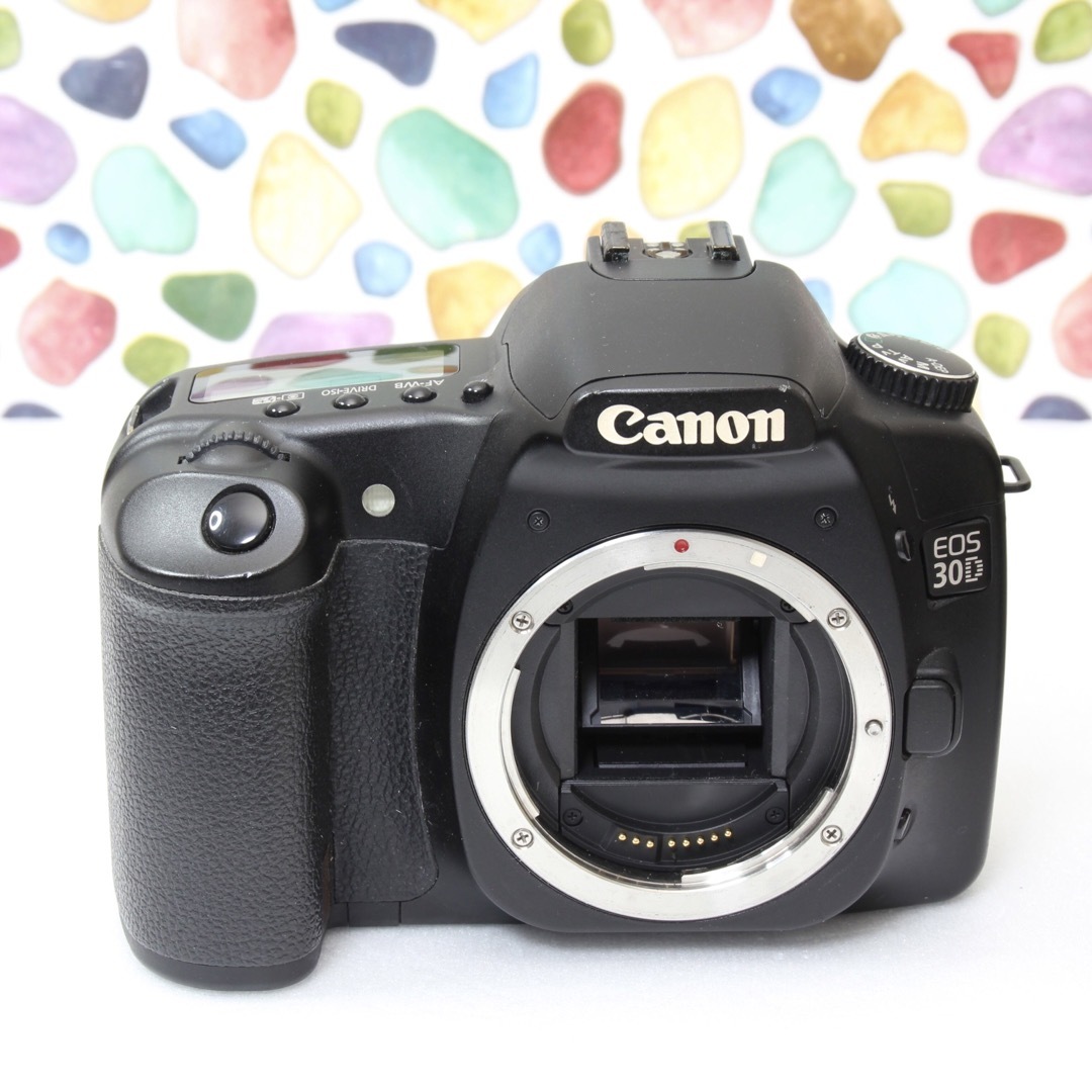 ❤Canon Eos 30D❤キャノン デジタル一眼レフ❤ダブルレンズ❤望遠❤-