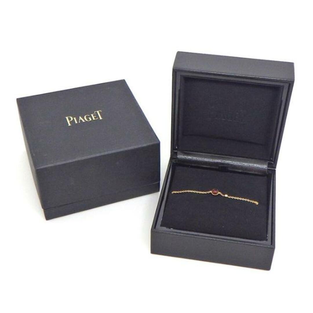 PIAGET(ピアジェ)のピアジェ PIAGET ブレスレット ポセション G36PB200 カーネリアン 1ポイント ダイヤモンド 約0.05ct K18PG 【中古】 レディースのアクセサリー(ブレスレット/バングル)の商品写真