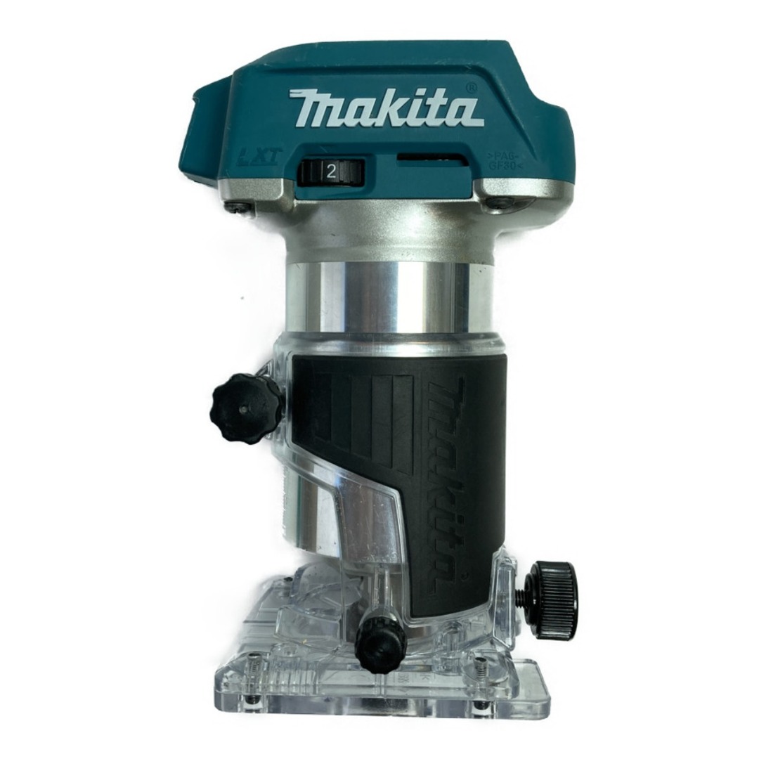 MAKITA マキタ 18V 充電式トリマ ガイド他付き ※バッテリ・充電器なし RT50D ブルー その他