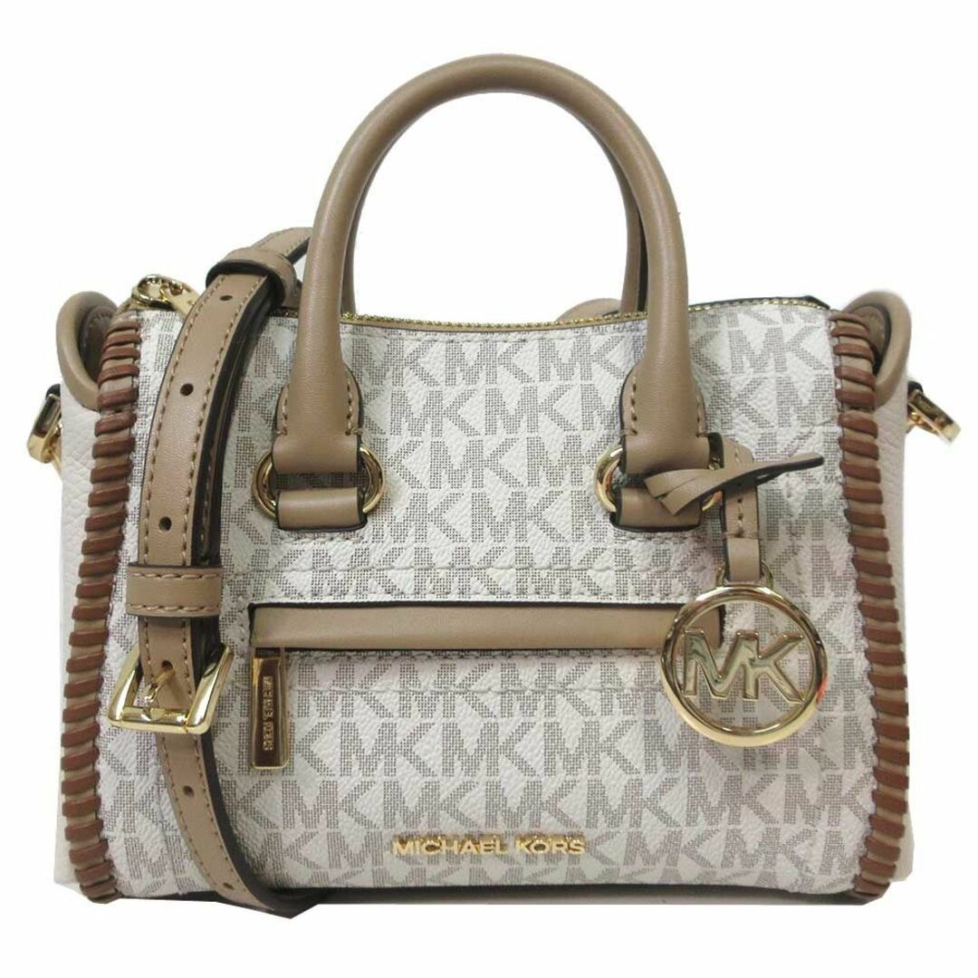 【新品】マイケルコース バッグ ハンドバッグ MICHAEL KORS カリーヌ XS TZ 2WAY サッチェル クロスボディ PVC 斜め掛け 35S3GCCC1B LT CRM MULTI(ライトクリームマルチ) アウトレット レディース