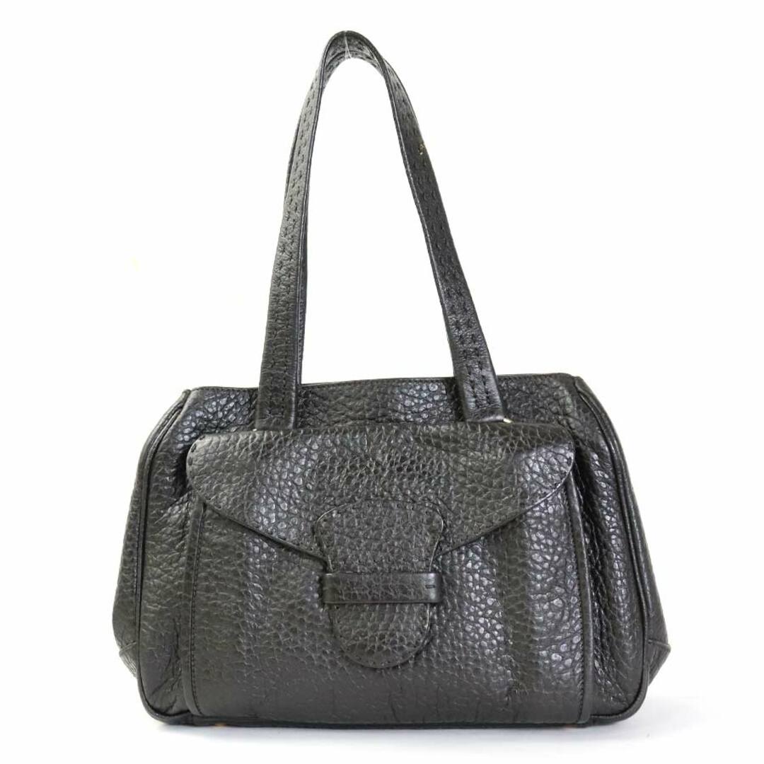 PRADA - プラダ PRADA ショルダーバッグ レザー ダークブラウン