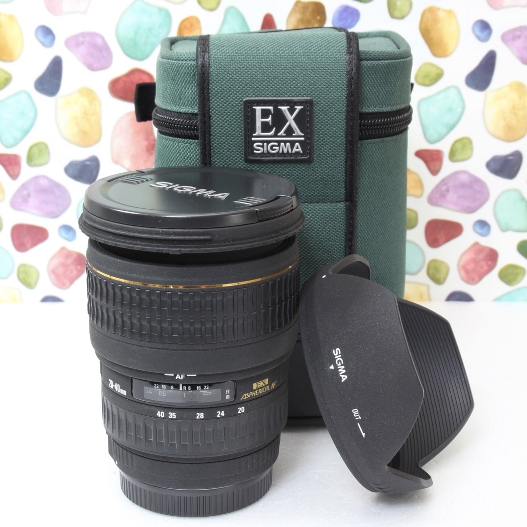 SIGMA(シグマ)の♥︎◇超広角レンズ ◇SIGMA 20-40mm F2.8 キャノン ◇美品 スマホ/家電/カメラのカメラ(レンズ(ズーム))の商品写真