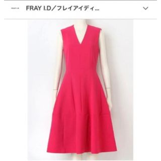 フレイアイディー(FRAY I.D)の【♥️⚪︎♥️様専用】FRAYI.Dワンピースピンク　美品(ひざ丈ワンピース)