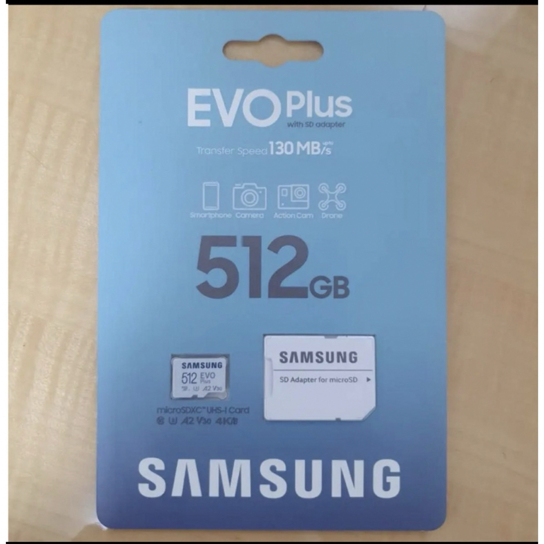 マイクロSDカード 512GB SAMSUNG EVO Plus