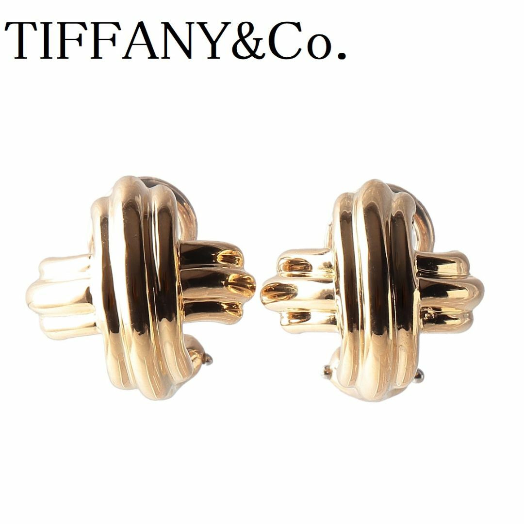 Tiffany & Co. - ティファニー シグネチャー ピアス 750YG TIFFANY ...