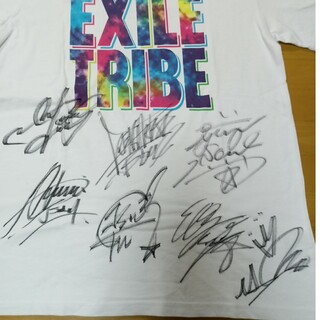 未使用　2013年 3代目J Soul Brothers 直筆サインTシャツ