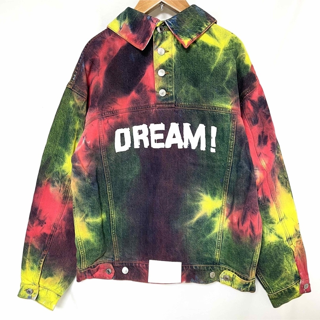 レア MSGM Multicolor Denim Jacket 38 M