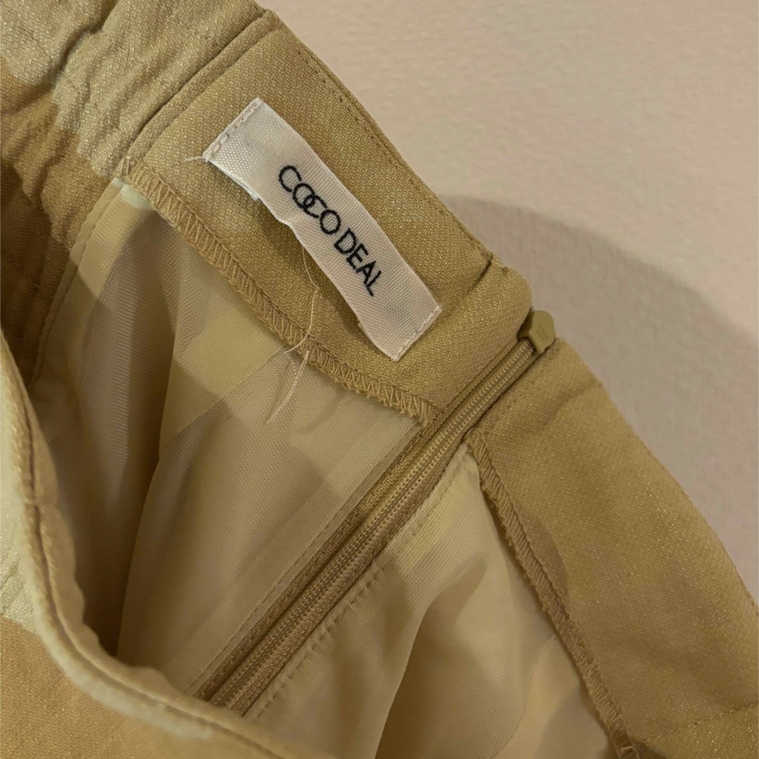 COCO DEAL(ココディール)のCOCODEAL プリーツ切替マーメイドスカート レディースのスカート(ロングスカート)の商品写真
