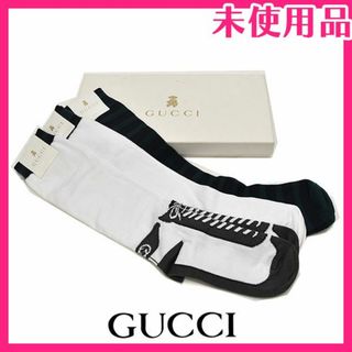 グッチ(Gucci)の新品♪グッチ キッズ 靴下 ソックス 3足セット 8歳(靴下/タイツ)