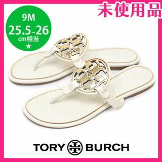 Tory Burch - 新品♪トリーバーチ ロゴ トングサンダル 9M(約25.5-26cm