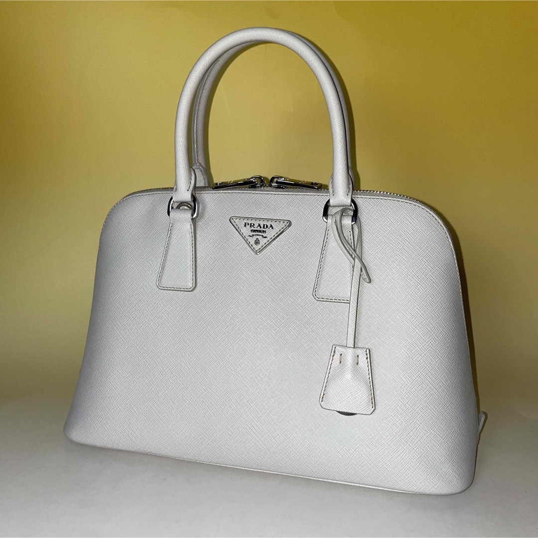 PRADA - Prada 美品 サフィアーノ ラクス ハンドバッグ TALCO1 プラダ