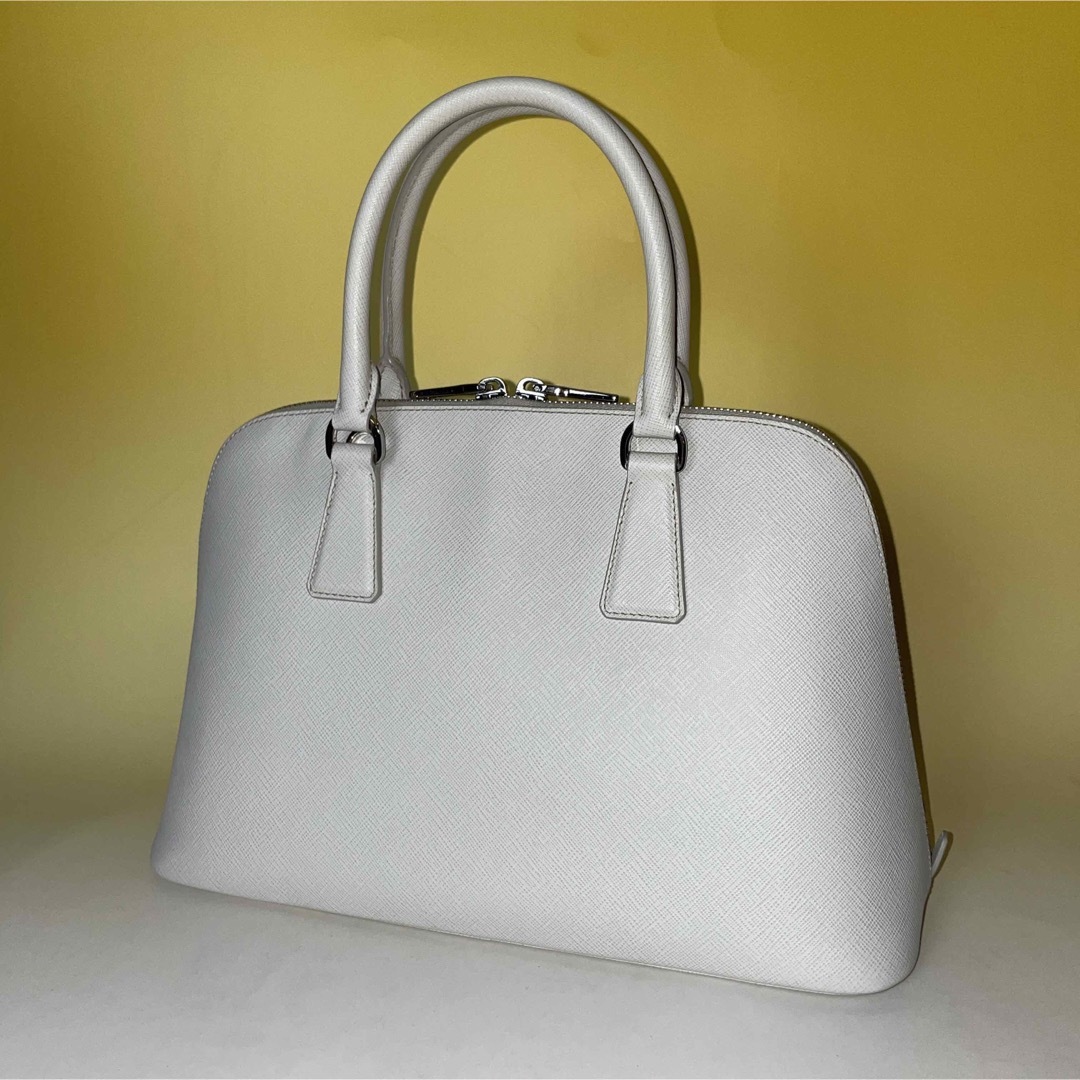 PRADA - Prada 美品 サフィアーノ ラクス ハンドバッグ TALCO1 プラダ