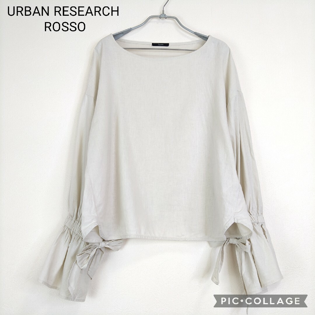 新品未使用　URBAN RESEARCH ROSSO ウールコットンシャツ