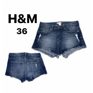 エイチアンドエイチ(H&H)のH&M エイチアンドエム　デニムショートパンツ(デニム/ジーンズ)