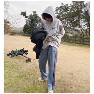 【美品】needles　トラックパンツ　S　ストレート　23SS　エメラルド