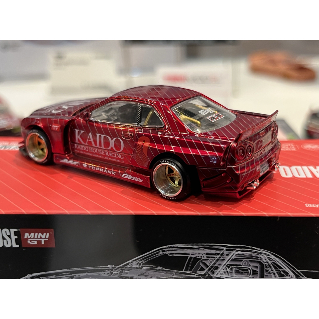 MINI GT KAIDO スカイライン R34 GT-R 静岡ホビーショー限定ミニカー