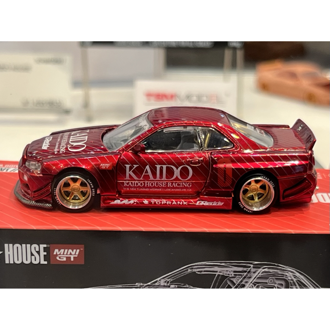 希少！ 静岡ホビーショー限定 kaido house BNR34 MINIGT