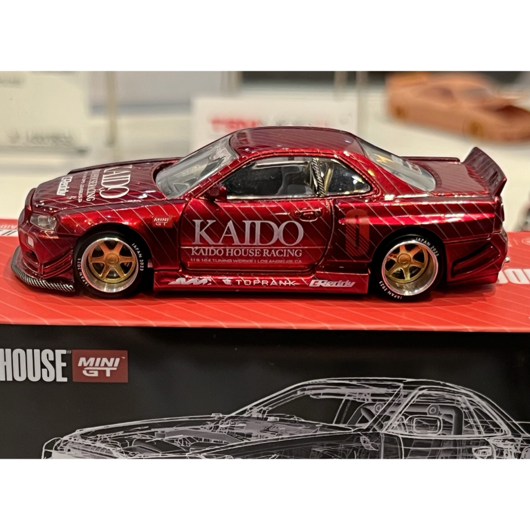 MINI GT KAIDO スカイライン R34 GT-R 静岡ホビーショー限定 - ミニカー