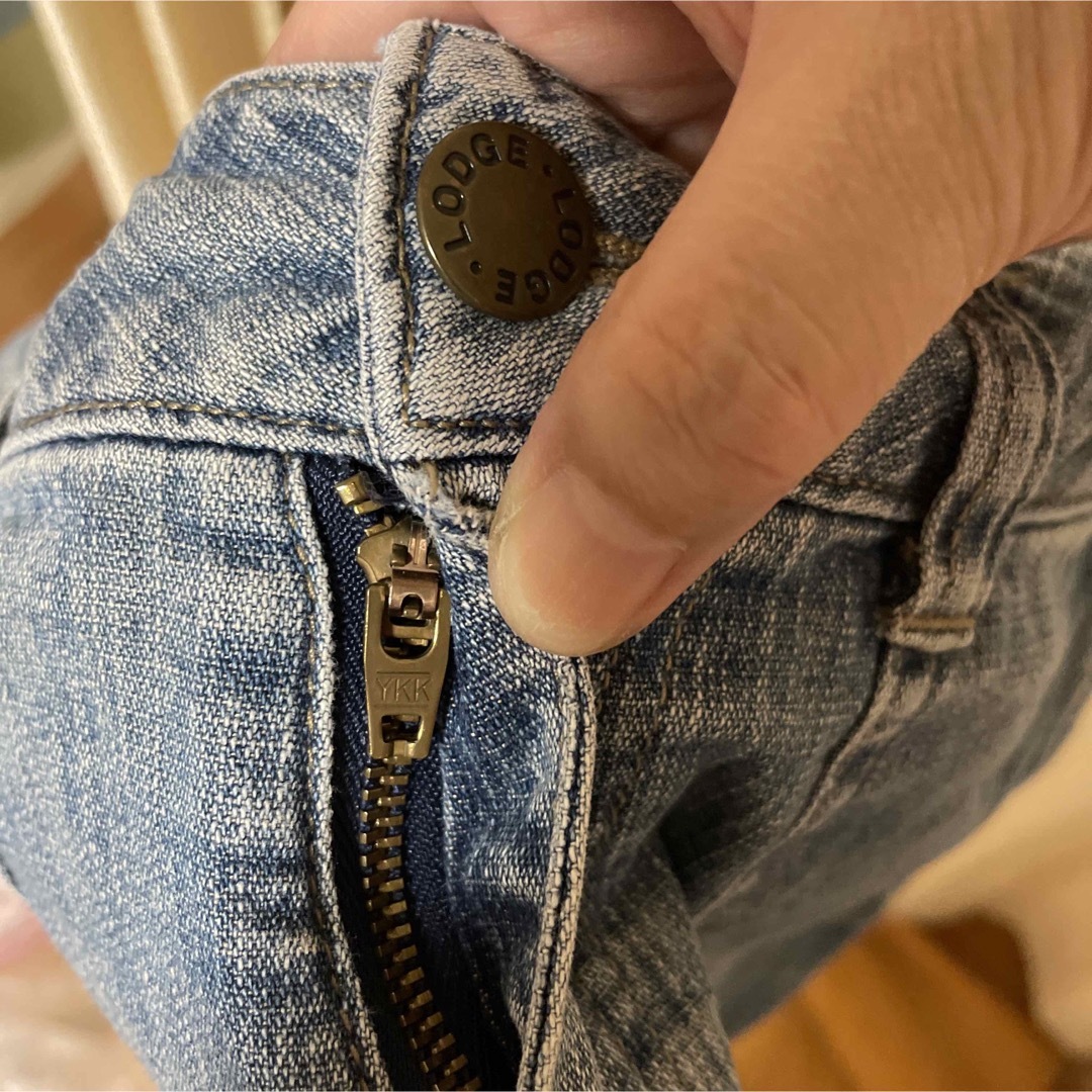 Lodge(ロッジ)のLODGE jeans デニム　ダメージジーンズ　ショートパンツ レディースのパンツ(デニム/ジーンズ)の商品写真