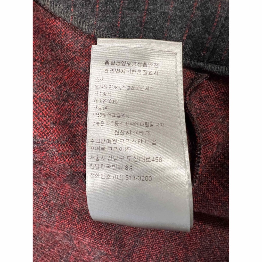 【Christian Dior】ディオール ベースボールシャツ Lサイズ