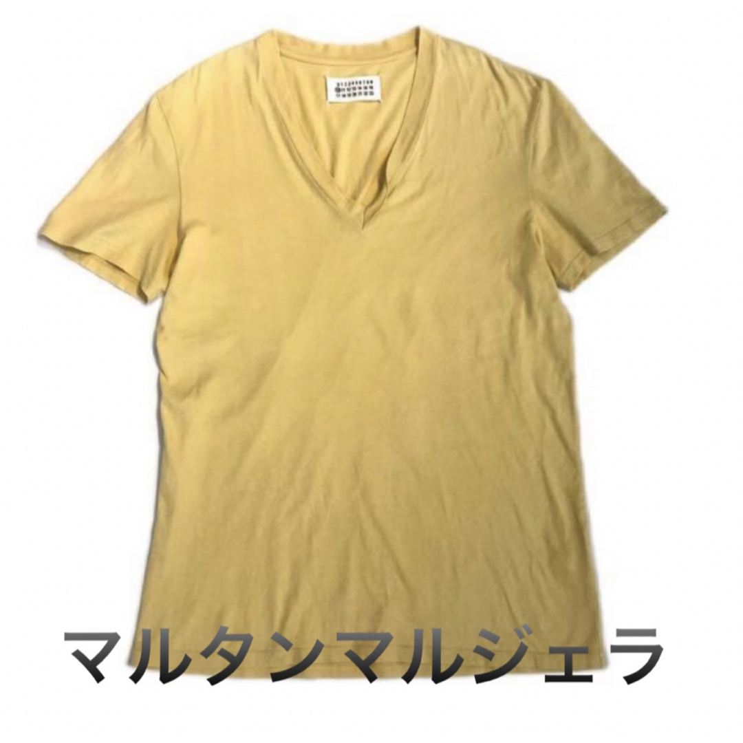 【レアデザイン】マルタンマルジェラ Vネック Tシャツ スウェット ニット 46