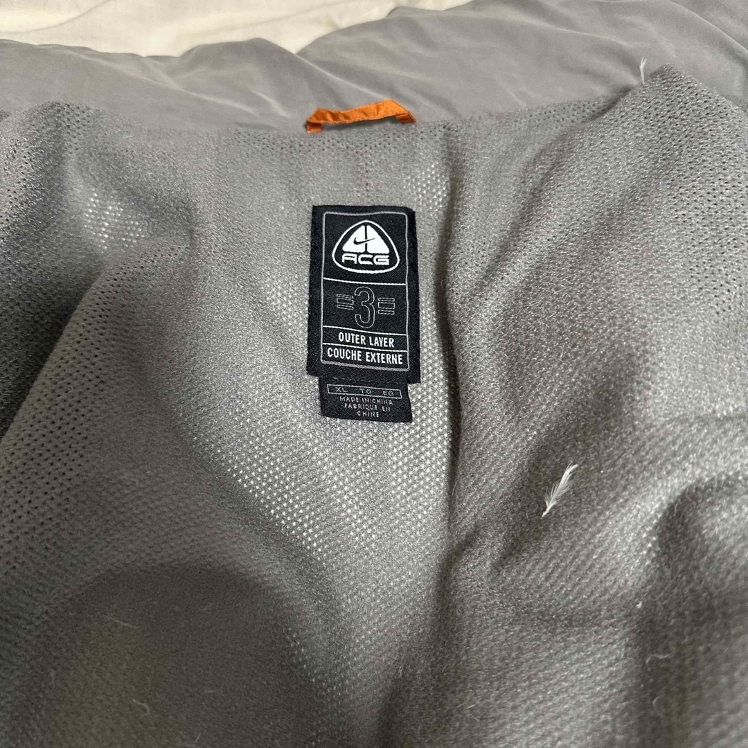 Nike acg 00s archive down jacket orange