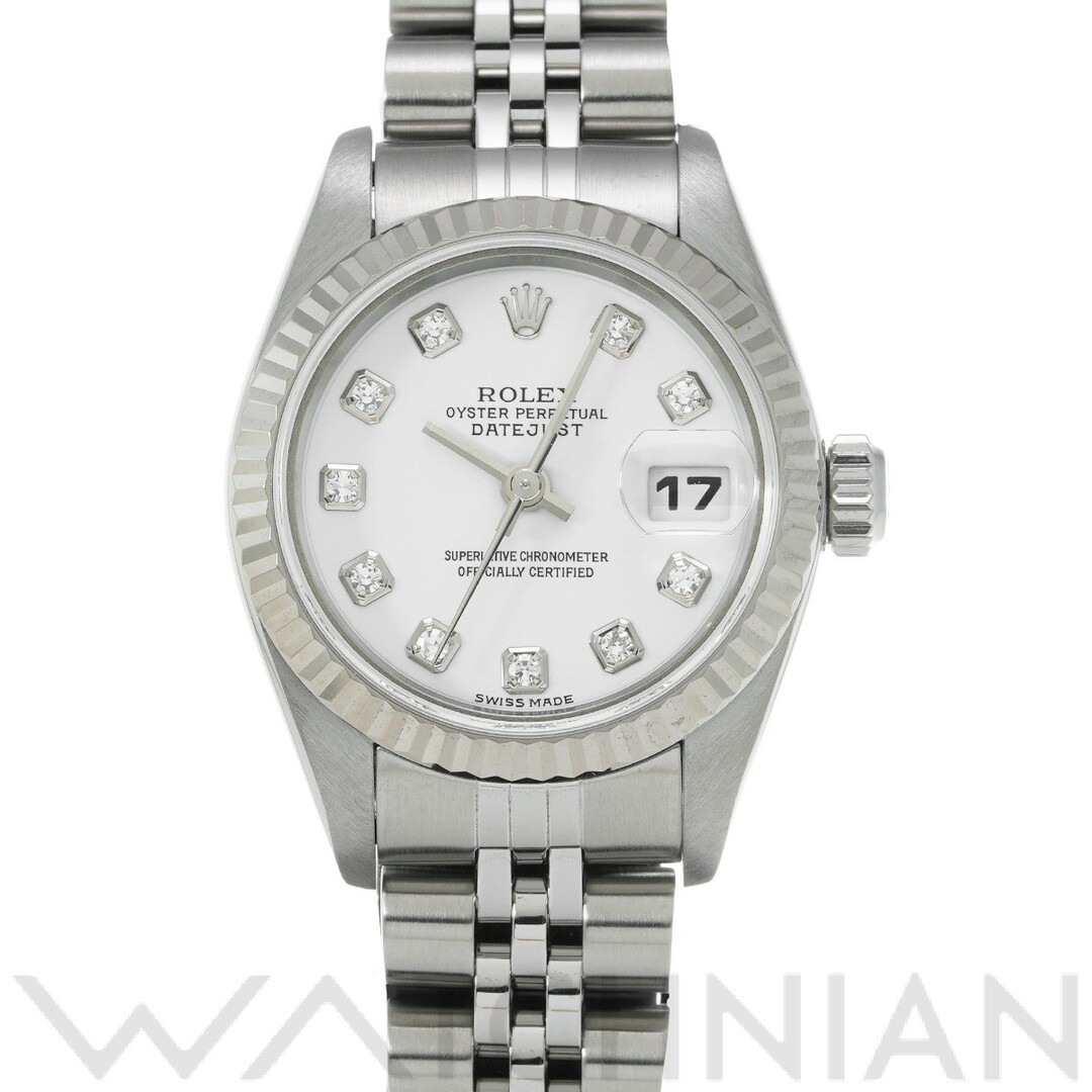 ロレックス ROLEX 79174G F番(2003年頃製造) ホワイト /ダイヤモンド レディース 腕時計