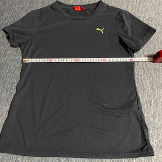 プーマ(PUMA)のプーマ　紺　Tシャツ　薄手　L(Tシャツ/カットソー)