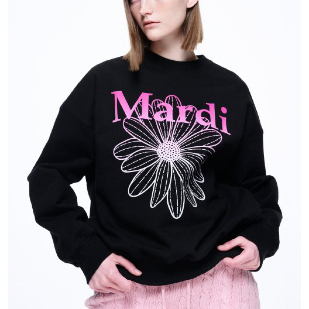 【新品未使用】MardiMercredi SWEATSHIRT スウェット